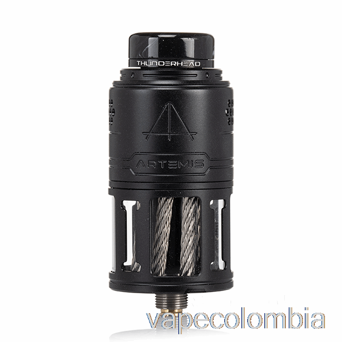 Kit Completo De Vapeo Thunderhead Creations Artemis V2 Top Coiler 25mm Rdta Negro Mate